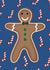 gingerbread gingerbreadman Card 36840 created by Eves & Moon