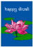 Diwali lotus Faith Card 13862 created by Hatched Art