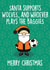 Wolverhampton Football Fan Christmas Card created by Thirty Mussels