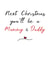 pregnant adult Christmas Card 8441 created by Parsy Designs