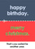 Cheeky - Another Year Sorted - Birthday - Merry Christmas - Lazy - Two in One - Christmas and Birthday Card created by madebyadam