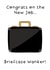 Briefcase wanker New Job Card 15846 created by Helen Bicknell
