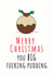 Adult Cheeky Christmas Card 40352 created by Total Bad Cards
