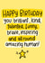 typography contemporary Card 13869 created by Mellow Doodles