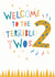 Terrible Twos 2 Birthday Card 16083 created by Dotty Black