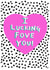 fucking fove Valentines Day Card 27142 created by LIKKS Greeting Cards