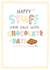 Chocolate stuff Easter Card 11071 created by Blue Kiwi Design