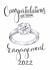 Engagement card - diamond ring 2022 created by Naughty Nice