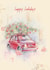 christmas car happy holiday Card 22790 created by Podessto