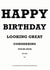 Eye Test Funny Birthday Card created by Gideon Caspi
