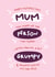 Happy Mother's Day Bro funny card created by PaperJam Print Co.