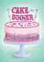 cake dinner Birthday Card 16232 created by Jennifer Hines