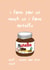 nutella chocolate Anniversary Card 40119 created by CardinallyEmma