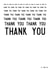 p.s. thank you adult Thank You Card 10325 created by Charlotte Dreyer