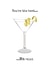 cocktail martini Mothers Day Card 2667 created by Doodle Dot Design Co