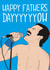 Queen freddie mercury Father's Day Card 34674 created by John Wood