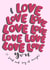 I love you boyfriend Valentines Day Card 40600 created by Milly Iris