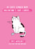 Funny Grumpy Cat Valentine's Day Card created by Inky in the Wild