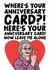 Doris Card - Gavin And Stacey - Here's Your Anniversary Card Now Leave Me Alone created by Studio Doodles