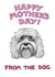 cockapoo adult Mothers Day Card 1947 created by Off The Leash Cartoons by Rupert Fawcett
