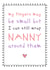 Cute Mothers Day Card - Nanny - My Fingers May Be Small But I Can Still Wrap Nanny Around Them created by Cloud 9 Design