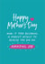 becoming parent Mothers Day Card 7698 created by Poppy Lane