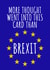 eu more thought Birthday Card 15284 created by Hardly Appropriate