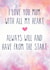 all my heart always will Mothers Day Card 13786 created by LAURA TRUBY DESIGNS