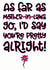 you're alright Mothers Day Card 14024 created by The Laughing Sloth