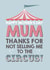 funny typography Mothers Day Card 26404 created by Wink Design - Michelle Roberts