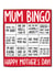 bingo funny Mothers Day Card 11355 created by TeePee Creations