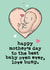 expecting everymummumstobe Mothers Day Card 6010 created by Mrs Best Paper Co.