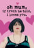 Nessa Gavin and Stacey Mothers Day Card 6012 created by Mrs Best Paper Co.