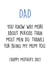 single dad periods Mothers Day Card 9116 created by Pack a Punch Designs