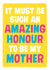 amazing honour Mothers Day Card 3051 created by Dean Morris Cards