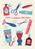 Classic Birthday Card - Dapper Birthday - Shaving created by Sadler Jones
