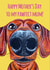 Funny Dachshund Sausage Dog Mother's Day Card created by sarahcoxartwork