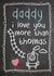 I love you more than Thomas Father's Day card created by Mad Philomena