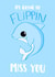 dolphin flippin Leaving Card 12843 created by Tori's Little Bubble