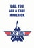 top gun true maverick Father's Day Card 38480 created by Hey Lyla Designs