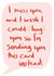 Wish I Could Hug You Card created by Sweetlove Press