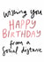Social Distancing Birthday Card created by Studio Yelle