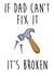 If Dad can't fix it Father's Day card created by Bonnie Banter