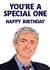 Football Birthday Card - José Mourinho - Football Manager created by David Rudd