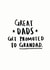 Great Dad promoted to Grandad card created by Ellie Ellie