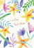 Painted Modern Daffodils and Tulips - Easter Wishes created by Laura Pantony