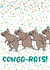 Congra Rats Confetti Congratulations Card created by Charles Makes