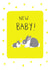 animal rabbit New Baby Card 2247 created by Just like Sophie