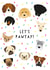 dog pawtay Birthday Card 9861 created by Heather Alstead Design LTD