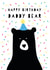 daddy bear Birthday Card 9863 created by Heather Alstead Design LTD